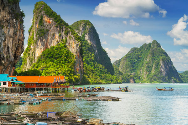 เกาะปันหยี ชุมชนมุสลิมกลางน้ำ จังหวัดพังงา