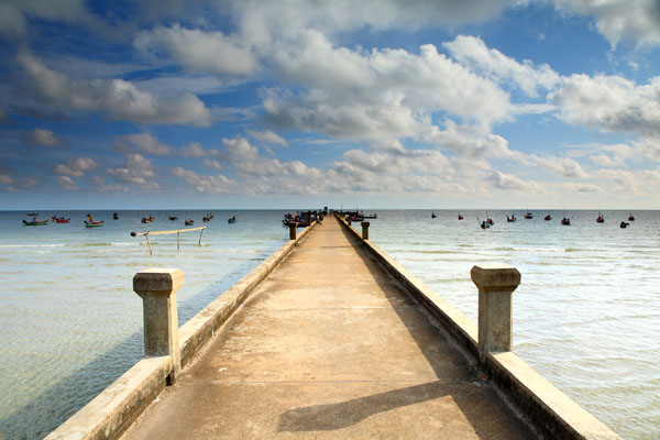 หาดเจ้าหลาว ชายหาดที่สวยที่สุดใน จังหวัดจันทรบุรี